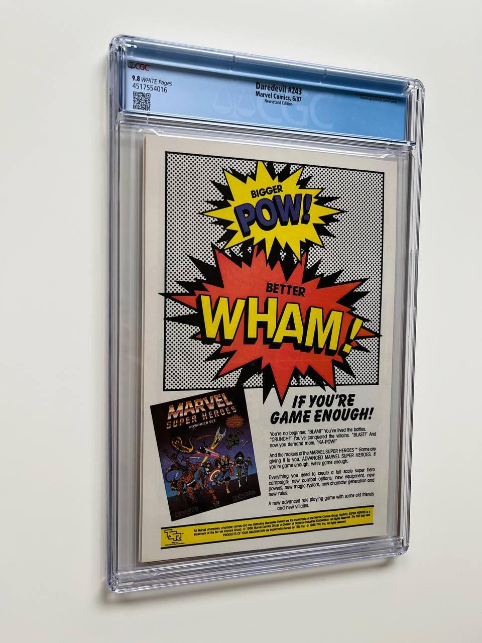 DAREDEVIL #243 CGC 9.8 - コレクターズ ビンテージ コミック ブック
