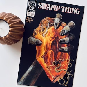 Swamp Thing #90- Vintage comic book 1980s