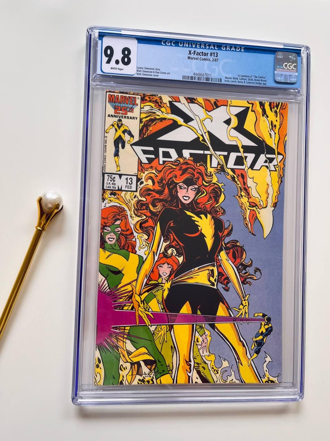 X-factor #13 (1987) CGC 9.8: 1st the Twelve, Phoenix - Vintage