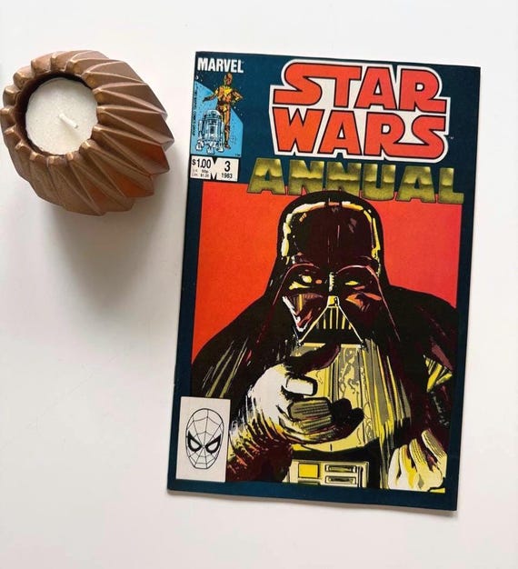 Star Wars Annual #3 (1983) Darth Vader Cover Key Issue - Vintage