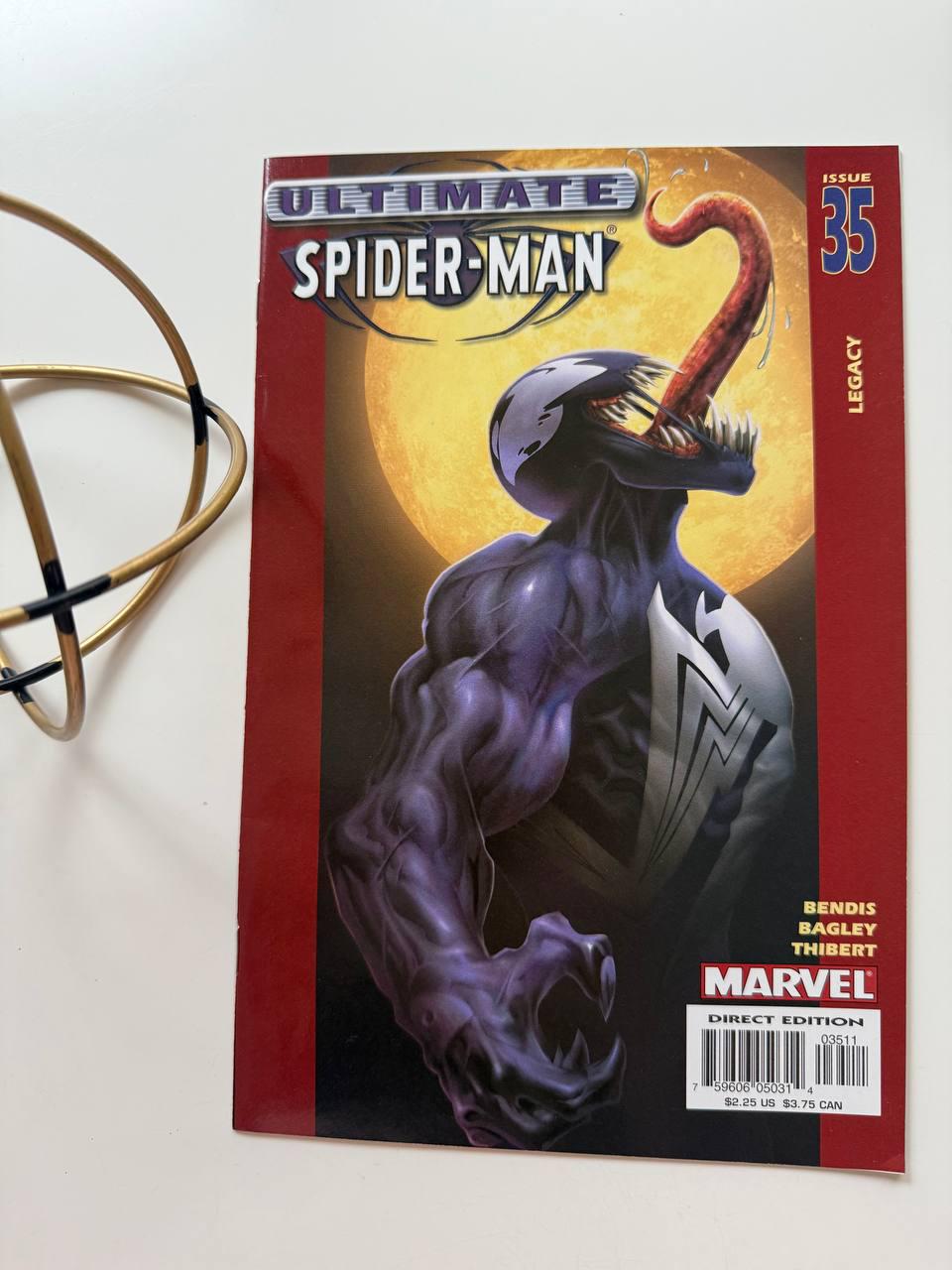 アルティメット・スパイダーマン #33: ヴェノム コミックブック、ベンディス＆バグリー（2002年） - Etsy 日本, image size:960x1280