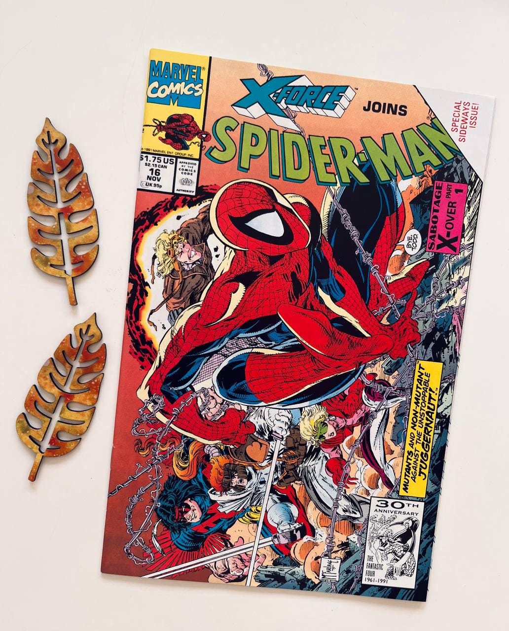 X-Force がスパイダーマンに加わる #16 - ヴィンテージコミックブック
