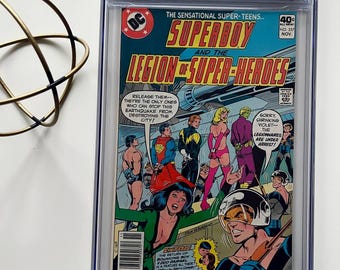 Superboy and the Legion of Super-Heroes #257 (1979) CGC 9.8 - Rare Comic book