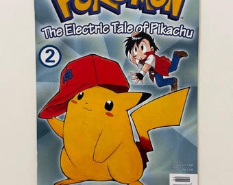 Pokemon the Electric Tale of Pikachu #1 #2 #3 Comic Book Lot | Viz