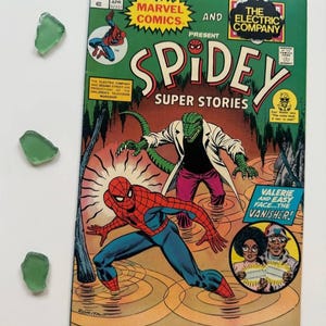 1975  -- Spidey Super Stories #7 | LIZARD - Vintage old comic book | Romita | Early Appearance of The Vanisher | GREAT Condition
