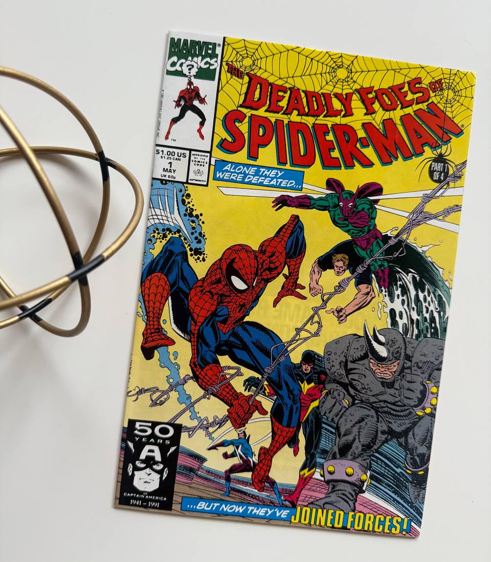 スパイダーマンの致命的な敵 #1 (1991): パニッシャー、ショッカー
