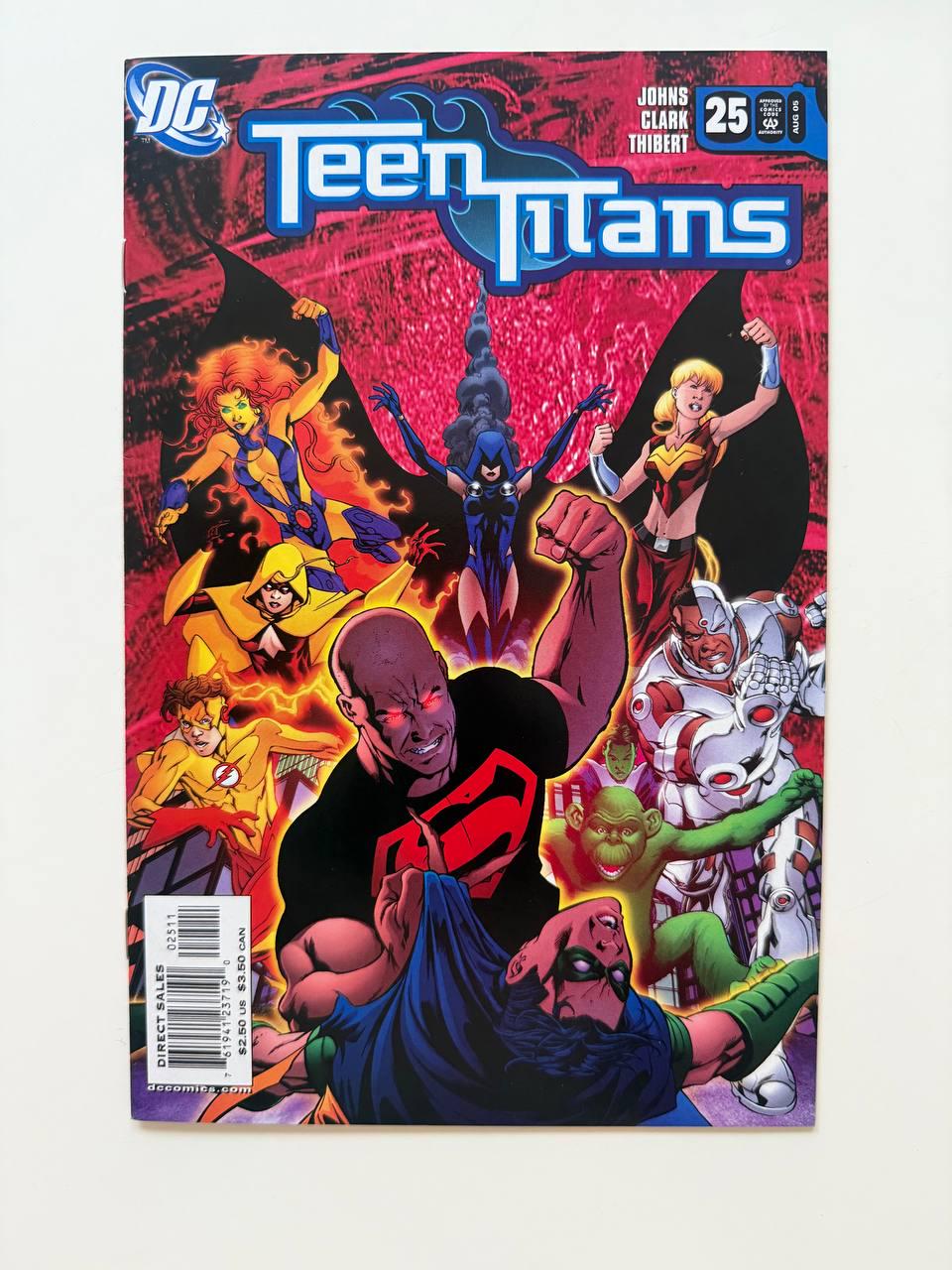 Teen Titans #25 (2005) - Superboy Vs Robin, Titans/outsiders