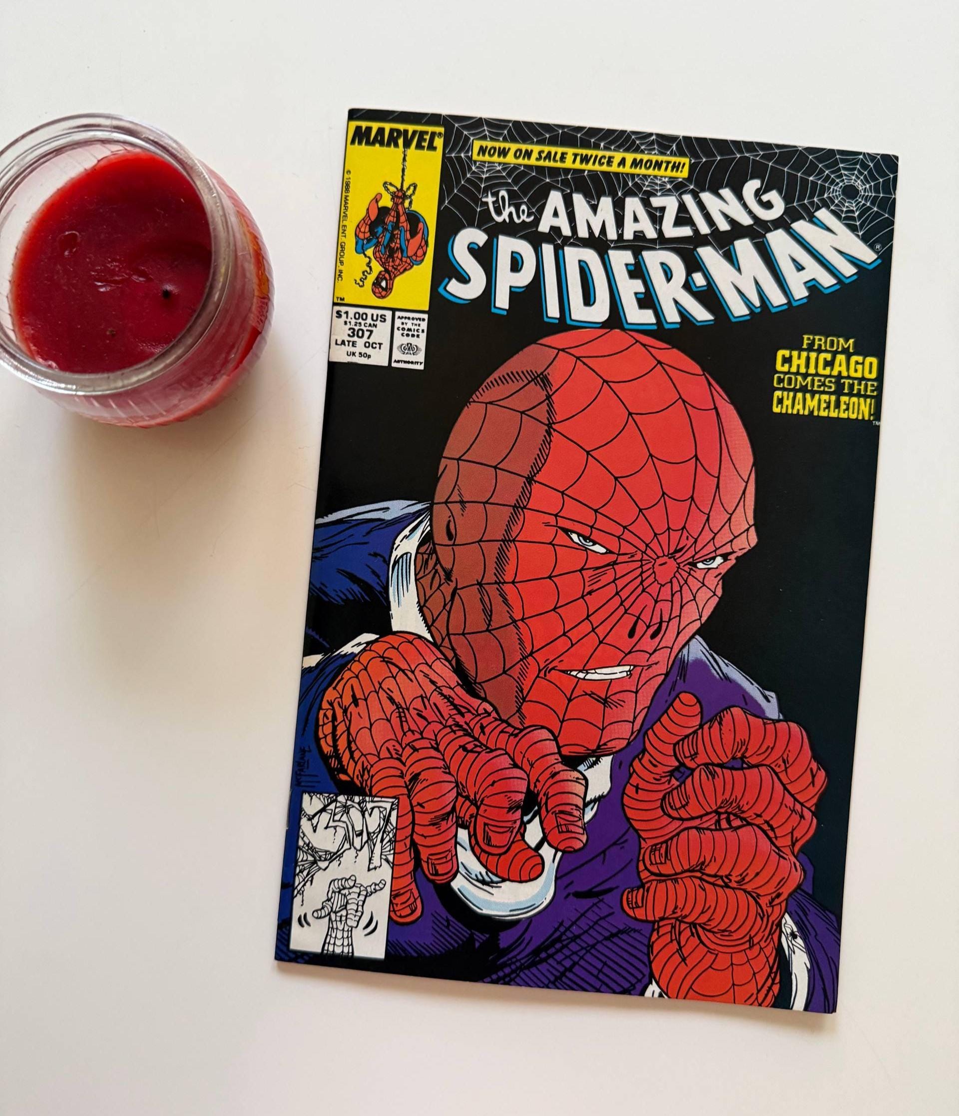 Spiderman 1988 comic - Etsy 日本