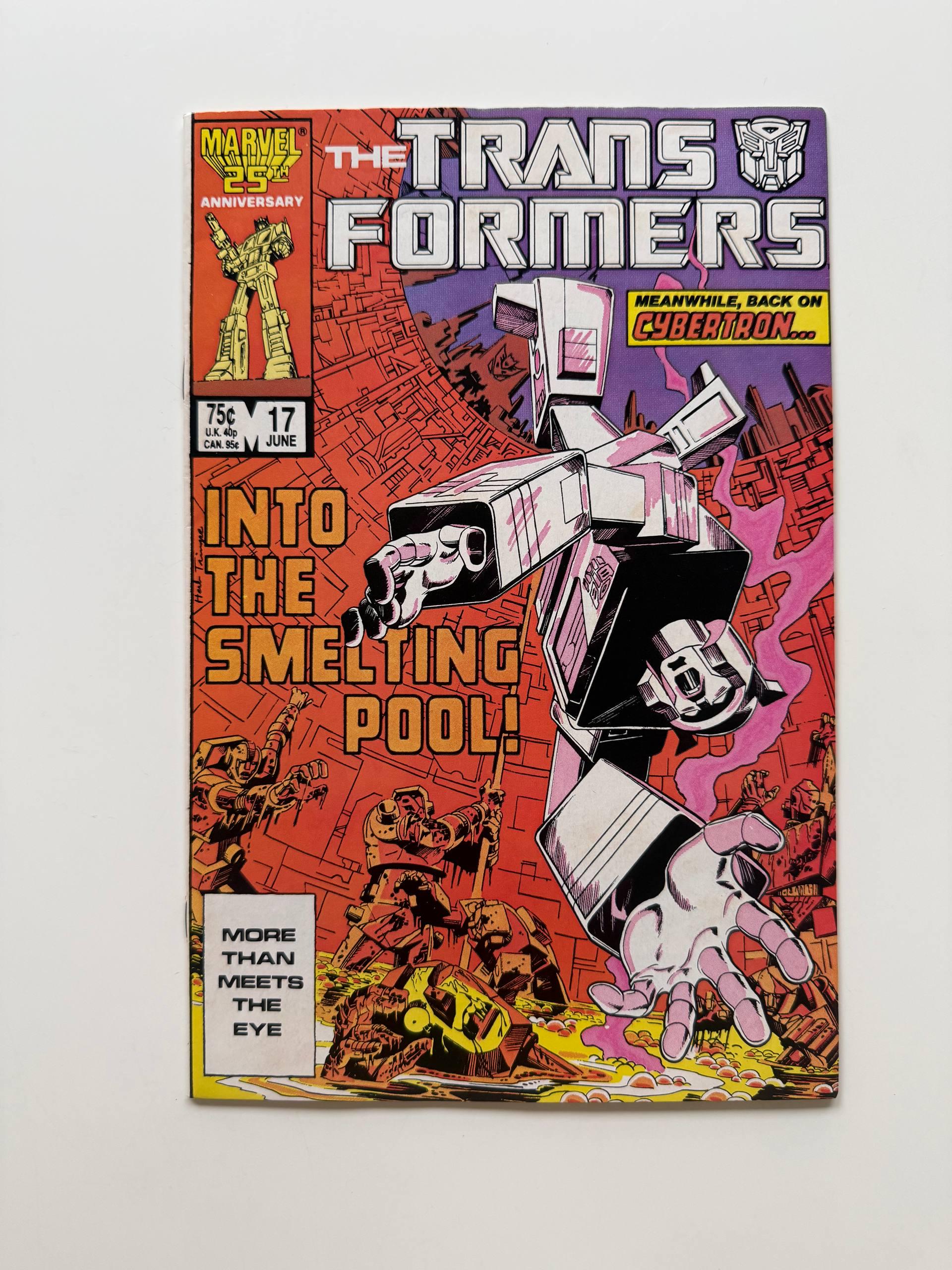 Transformers #17 (1986) Return to Cybertron • Vintage Marvel Comic