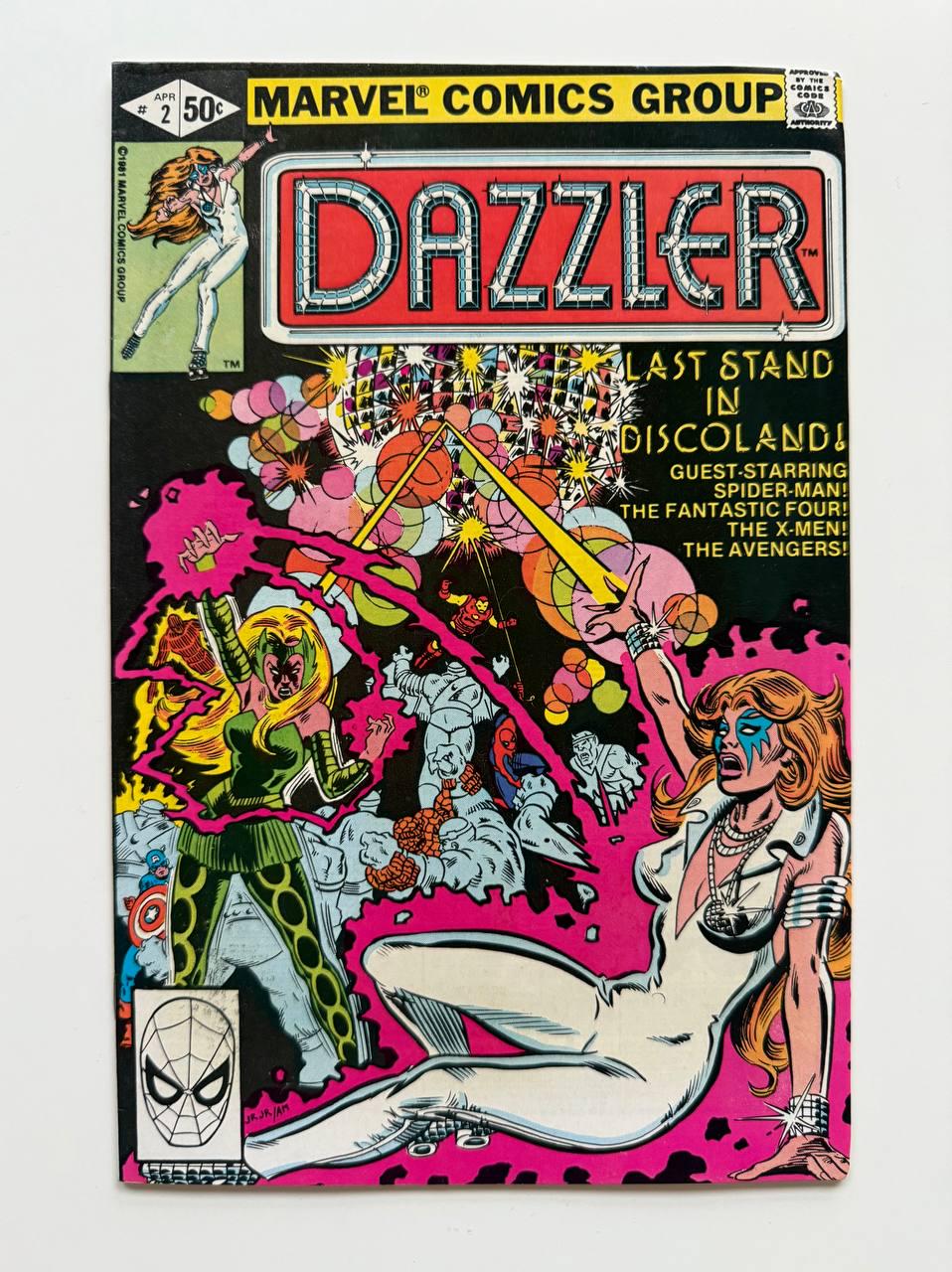 Dazzler #2 | Art by John Romita Jr - Vintage Old Comic Book 1981