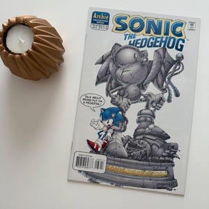 rare -- SONIC the Hedgehog #63  - Vintage Collectible Old comic book 1998 | Archie Comics | GREAT Condition | Tails, Sally, Rotor