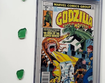 Godzilla #14 CGC 9.4 WP (1978) • Ronin Rojo Derrotado - Cómic
