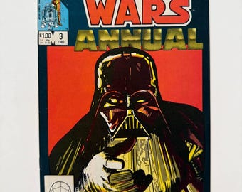Star Wars Annual #3 (1983) Darth Vader Cover Key Issue - Vintage
