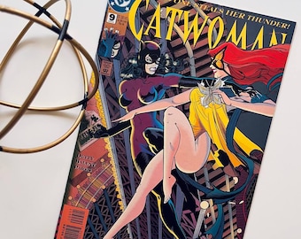 Catwoman #9 - Vintage comic book 1990s