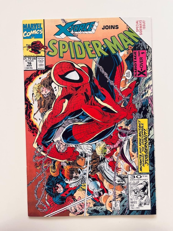 アメコミ Xmen #29 マーベル　1966年 スパイダーマン Disney X-Force がスパイダーマンに加わる #16 - ヴィンテージコミックブック