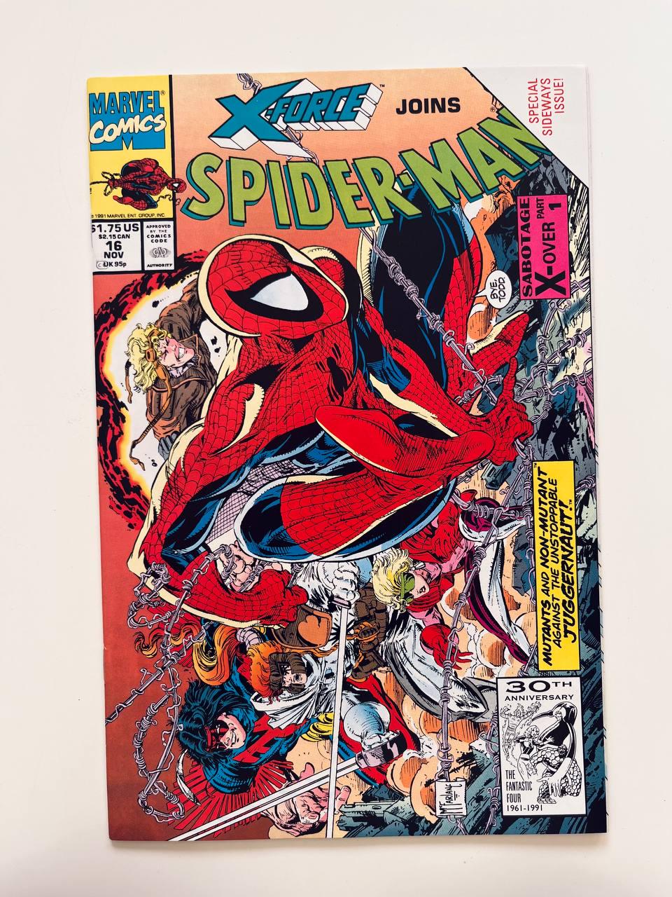 アメコミ Daredevil #160 Marvel スパイダーマン Xmen X-Force がスパイダーマンに加わる #16 - ヴィンテージコミックブック