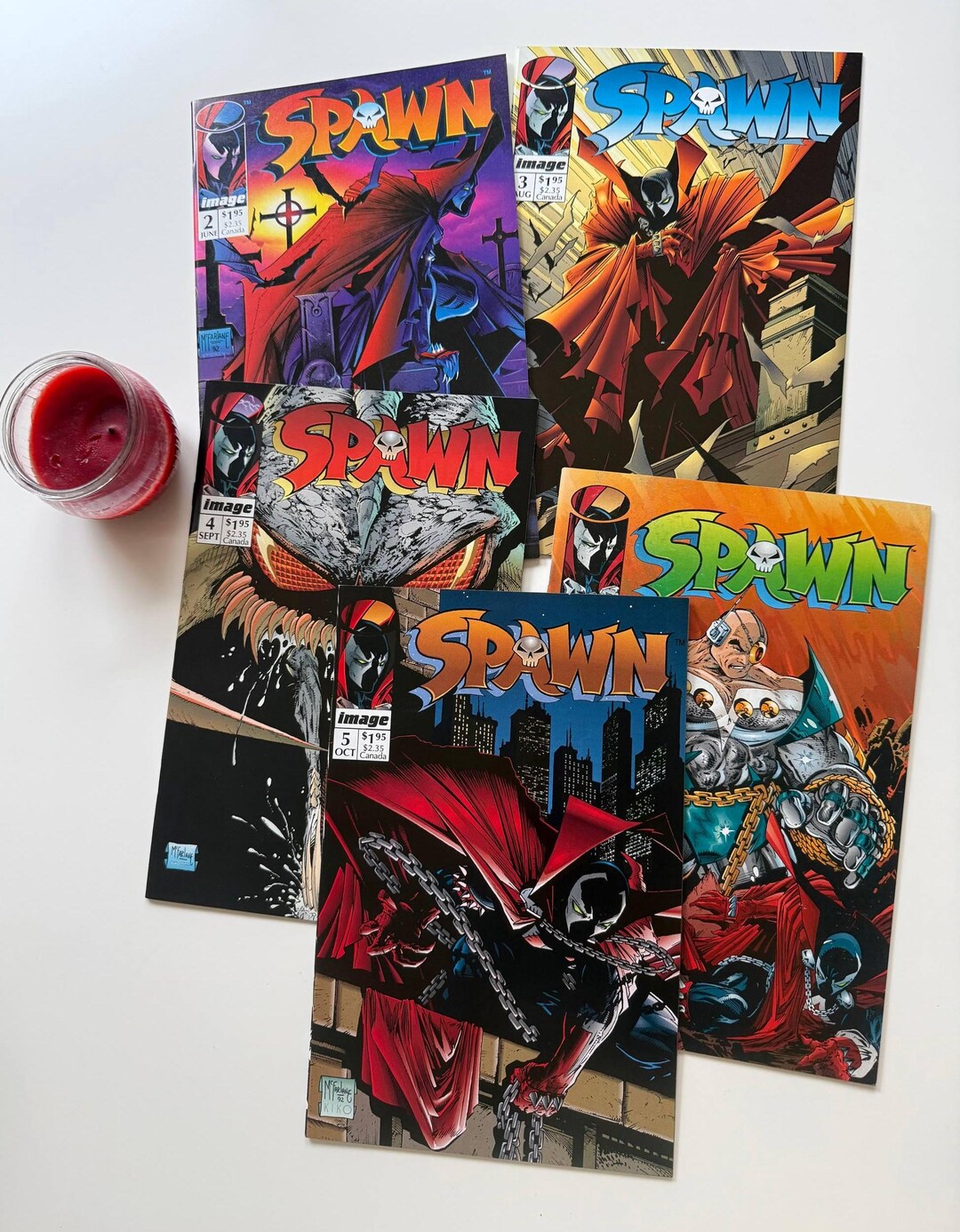Spawn #2–6, 8 (1992) Comic Book Key Lot – 1st Violator & Overtkill ...