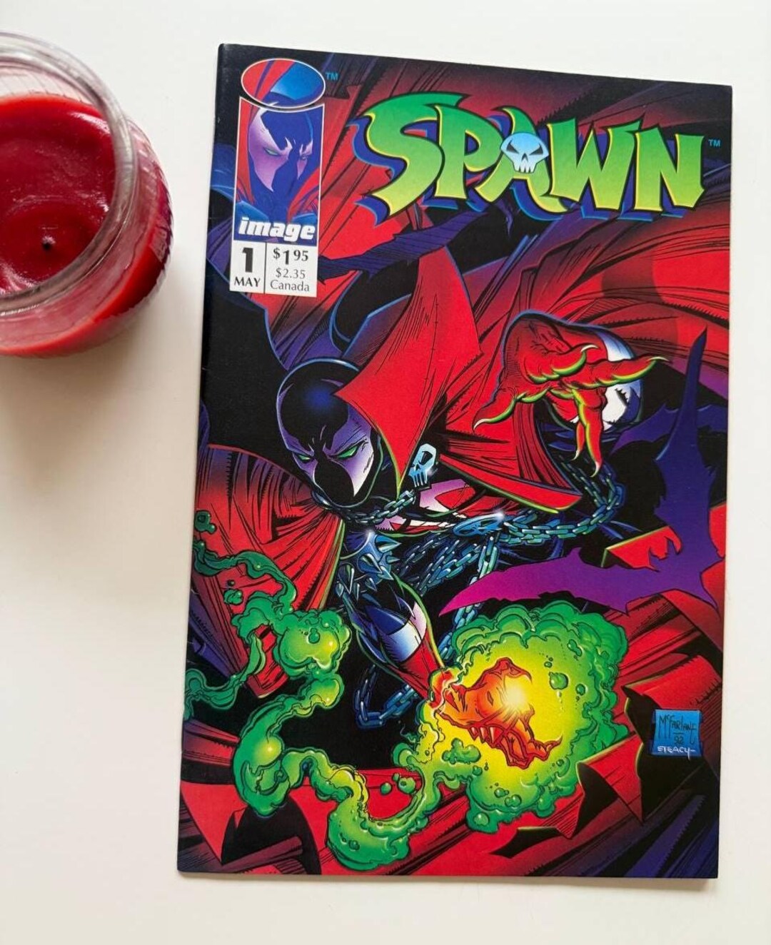 1st Appearance -- SPAWN #1 | Legendary Todd Mcfarlane - Vintage Comic ...