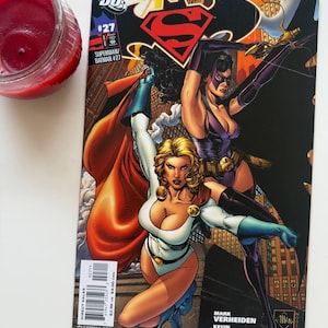 HUNTRESS & POWER GIRL -- Superman/Batman #27 - Vintage old comic book 2000s Dc | Great Condition | Cover by Ethan Van Sciver