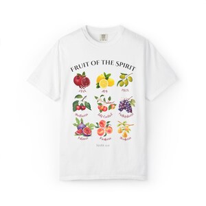 Fruit of the Spirit Christian T-shirt, retro Bible Verse Shirt, Unisex Tee