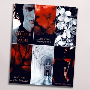 Impressão Fine Art - Moodboard - Melody of Ashes - Caliyan - Você acendeu um fogo...