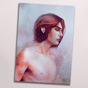 Fine Art Print A5 / A4 Melodie der Asche - Vaelen (signiert)