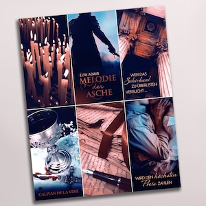 Impressão Fine Art - Moodboard - Melody of Ashes - Caliyan Intro