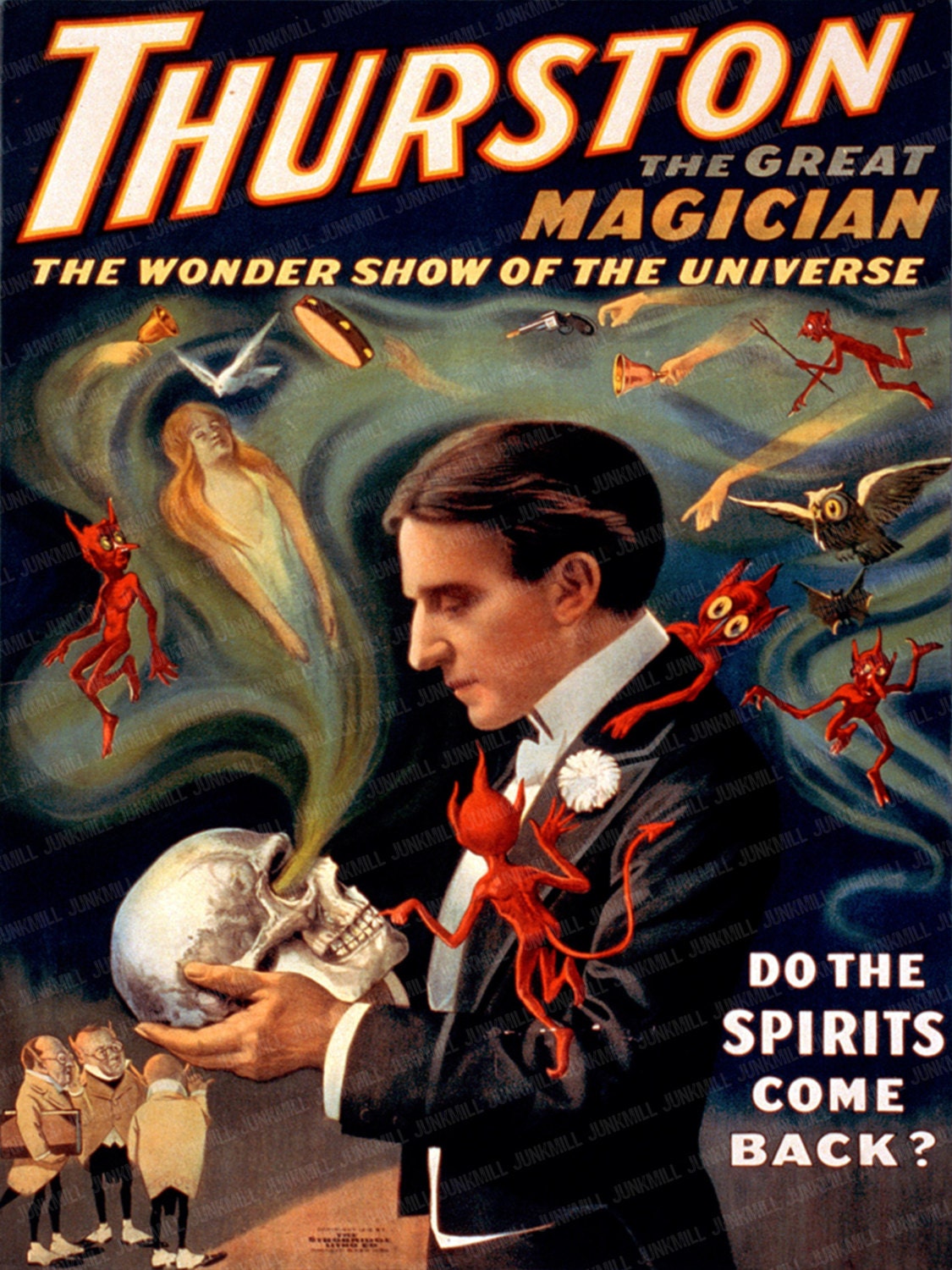 THURSTON - Large Digital Printable Image - Vintage Circus Sideshow