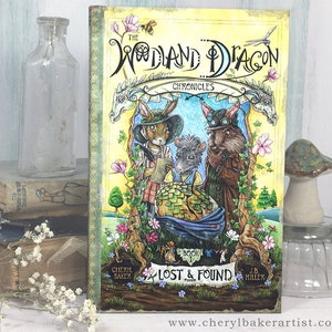 The WOODLAND DRAGON CHRONICLES Book * Childrens Books * Picture Book * Reading Book * Books for Kids * Young Adult Books  Rabbit Book * Kids