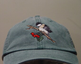 Sombrero de carbonero de gorra negra bordado para hombre y mujer