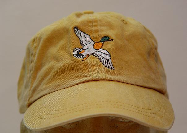 MALLARD DUCK Bird Hat One Embroidered 