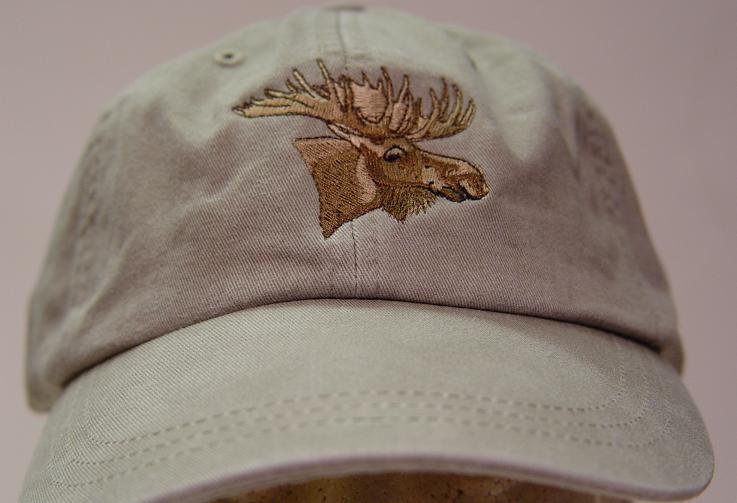Moose Head Patch, Trucker Hat — Polar Bear Gifts