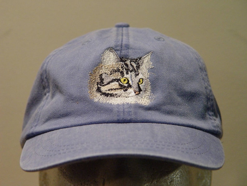 MAINE COON Cat Hat One Embroidered Men Women Baseball Gift Etsy