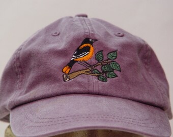 BALTIMORE ORIOLE BIRD Hat One 