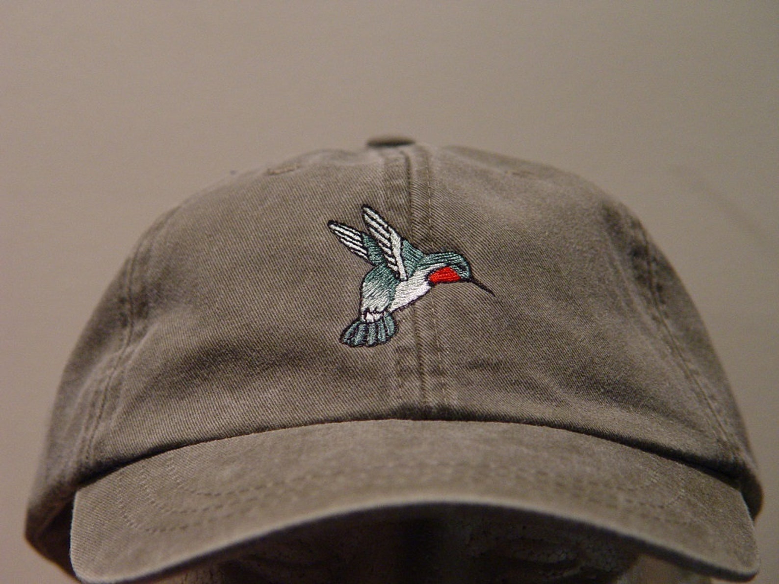 HUMMINGBIRD Hat One Embroidered Men Women Wildlife Bird Cap Etsy