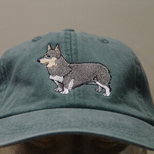 Pembroke Welsh Corgi Dog Hat - Embroidered Men Women Baseball Cap - Price Embroidery Apparel - 24 Color Adult Mom Dad Gift Caps House Pet