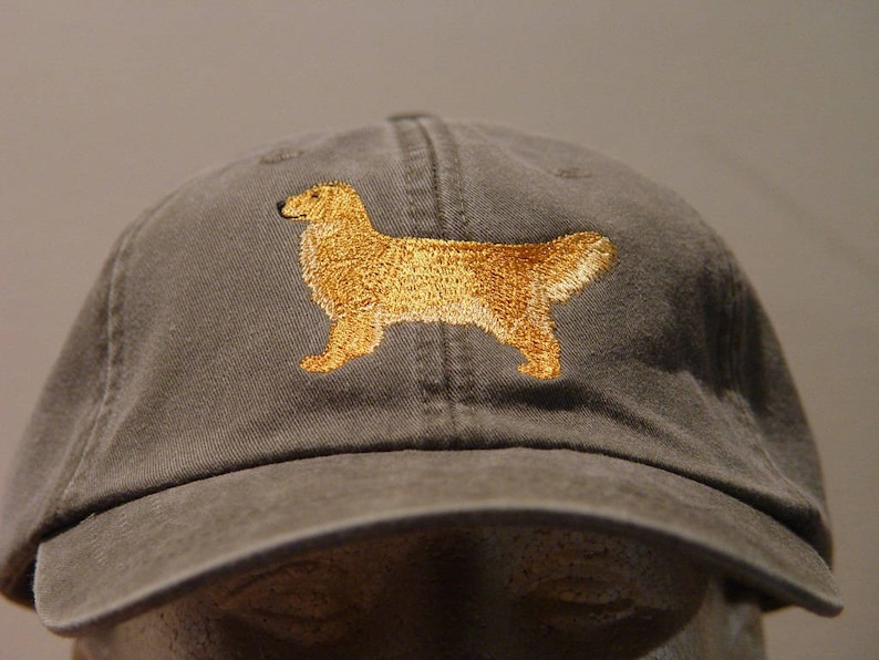 Bits and Bows Golden Retriever Baseball Hat main image 0
