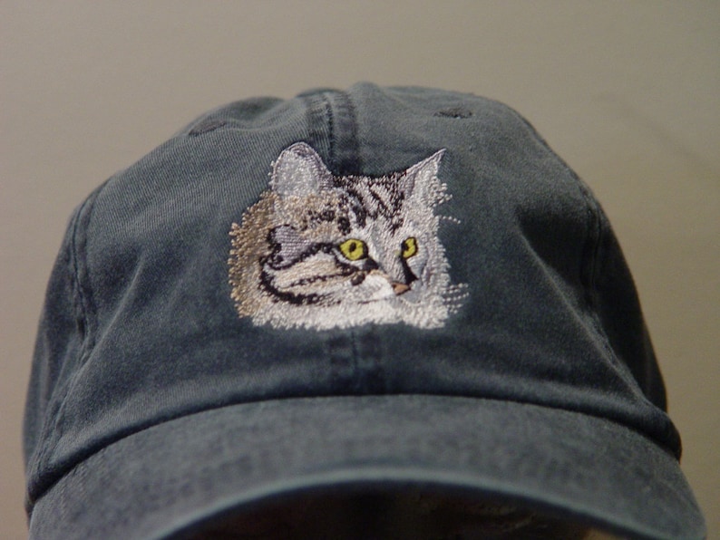 MAINE COON Cat Hat One Embroidered Men Women Baseball Gift Etsy