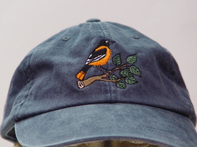 BALTIMORE ORIOLE BIRD Hat One 