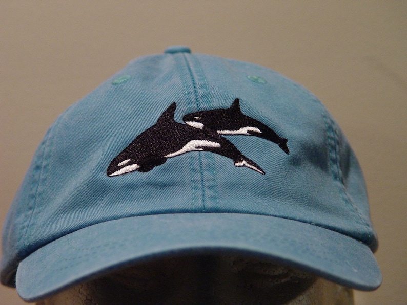 KILLER WHALES HAT One Embroidered Orca Men Women Wildlife Etsy Australia