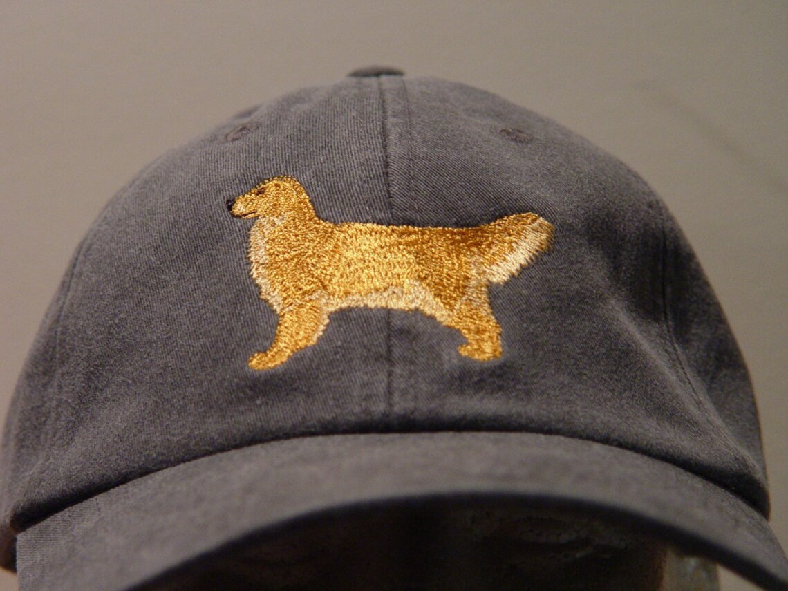 Bits and Bows Golden Retriever Baseball Hat main image 1