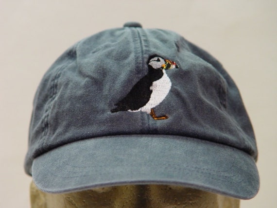 embroidered bird cap