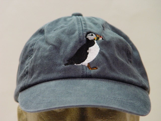 PUFFIN BIRD HAT Una donna ricamata Uomini Wildlife Baseball | Etsy Italia