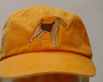Cappellino Da Baseball Vintage Airedale Terrier – 100% Cotone Spazzolato, 6 Pannelli, Regolabile (54-61 Cm)