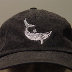 GREAT WHITE SHARK Hat - Embroidered Men Women Marine Wildlife Cap ...