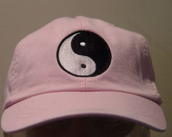 陰陽シンボルハット - 刺繍入り中国哲学メンズレディースキャップ