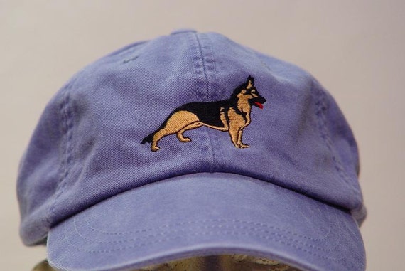 Fan-O-Menal Cappello Da Baseball Con Ricamo - Pastore Tedesco 'Il Mio Cane Non Morde, Ha Gusto' - Nero