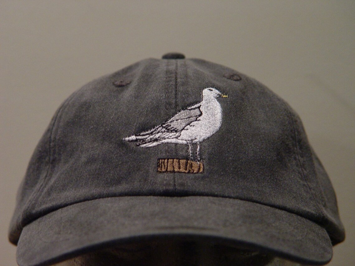 SEAGULL BIRD HAT One Embroidered Men Women Wildlife Baseball Etsy