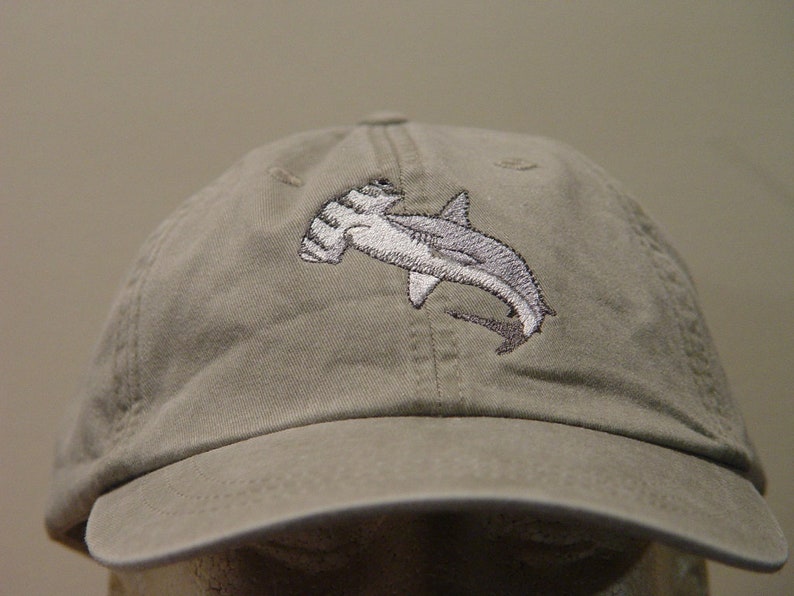 HAMMERHEAD SHARK HAT Embroidered Women Men Wildlife Baseball Etsy