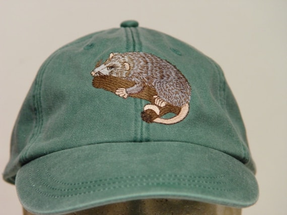 OPOSSUM WILDLIFE HAT - One Embroidered Men Women Baseball  display picture 3